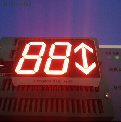 22.0mm Ok Led Ekran, Ortak Anot 7 Segment Ekran 0,8 inç