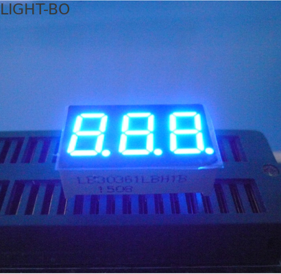 İyi bir fiyat. 0.36 İnç Sayısal LED Ekran, Mavi 7 Segment Led Ekran 80mcd - 100mcd çevrimiçi