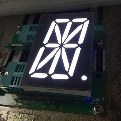 İyi bir fiyat. 16 Segment LED Ekran 2,3 İnç Tek Haneli Ultra Parlak Mavi LED, Uzun Ömürlü ve Dijital Gösterge Panelleri için Harika Görüş Açısı çevrimiçi