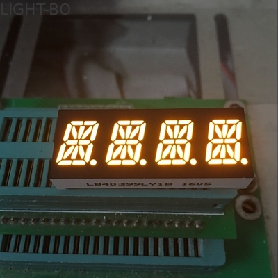 Gösterge Paneli için Kararlı Performans 16 Segment Led Ekran Ortak Katot