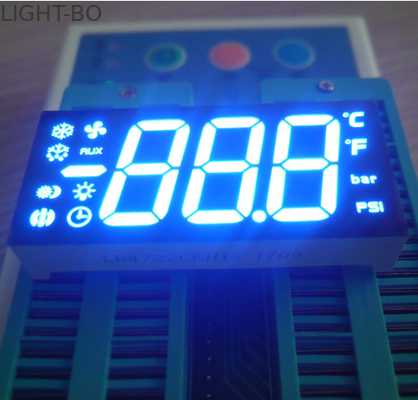 Buzdolabı Kontrol Sistemleri Led 7 Segment Display Ultra Mavi Kararlı Performans