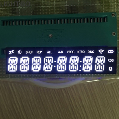 Ses için Özelleştirilmiş Kararlı Performans 8 Haneli 14 Segment LED Ekran