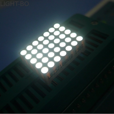 Ultra Parlak Beyaz 5x7 Led Dot Matrix Ekran Satır Anot 0.7 