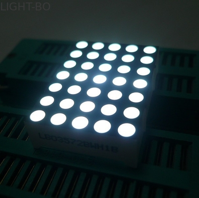 İyi bir fiyat. Asansör Pozisyon Göstergesi için Yüksek Parlaklık 5x7 Dot Matrix LED Ekran Sıra Anot çevrimiçi