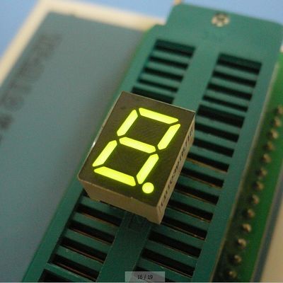 İyi bir fiyat. Ultra Bright Red Single Digit 0.8inch 7 Segment LED Display Common Cathode for Digital Indicator çevrimiçi