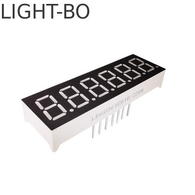 Ev aletleri için yedi segmentli LED dijital ekran