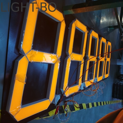 Yüksek Yoğunluklı 360° SMD LED Yedi Bölümlük Ekran / Ev aletleri için Yedi Bölümlük LED Ekran
