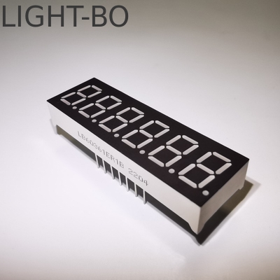 13.8mm 14 basamaklı LED ekran, canlı, parlak kırmızı plastik kabuklu