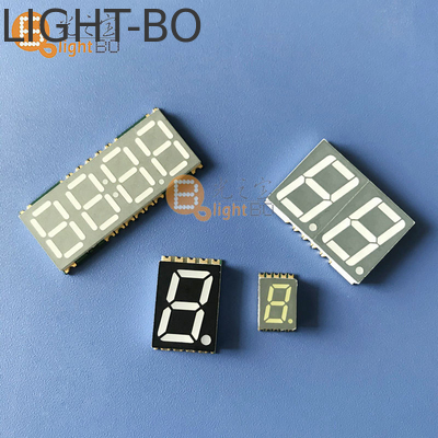 Ev Aygıtı Ultra Parlak Beyaz SMD 7 Segment LED Ekran 0.39 Rakam Yüksekliği Epistar Çip