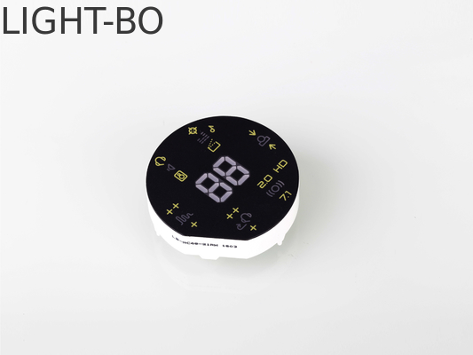 Bluetooth kulaklık için simge ile 2 basamaklı yedi bölümlü LED ekran özelleştirme