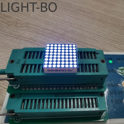 İyi bir fiyat. Parlak Beyaz 2mm 8X8 Dot Matrix LED Ekranı Segment LED Ekranı çevrimiçi