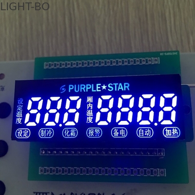 İyi bir fiyat. Sıcaklık Kontrolü için 7 Haneli 7 Segment LED Ekran Özel Ultra Mavi çevrimiçi