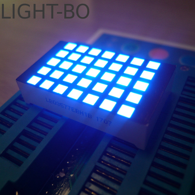 Yüksek parlaklık 5x7 Dot Matrix LED Ekranı ve yüksek tazeleme hızı ve -20°C'den 70°C'ye kadar