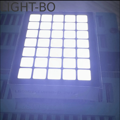 İyi bir fiyat. 5x7 Beyaz Nokta Matris LED Ekranı 3 mm çaplı çevrimiçi