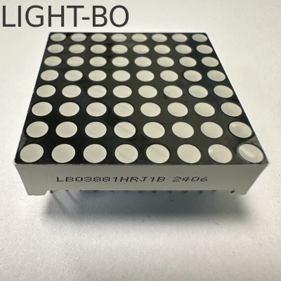 LED Ekran Stabler Performans İki Renkli Kırmızı/Yeşil 3mm 8*8 DOT Matrix Hareketli İşaretler İçin Ortak Anod