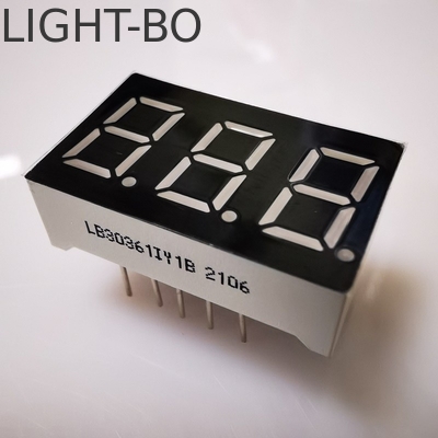 İyi bir fiyat. LED Ekranı Super Bright Amber 7 Segment 3 Digit 9.2mm Panel Meter için Ortak Katot çevrimiçi