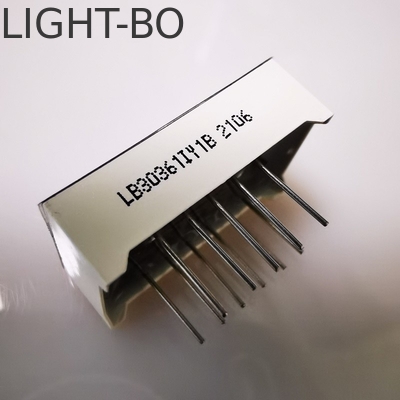İyi bir fiyat. Panel Meter için Common Cathode Super Bright Amber 7 Segment 3 Dijital 9.2mm LED Ekranı çevrimiçi