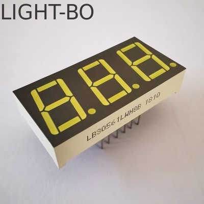 İyi bir fiyat. Genel Katot LED Ekranı Ultra Parlak Beyaz Gri Yüzeyi 7 Segment 3 basamaklı 14.2mm sıcaklık kontrolörü için çevrimiçi