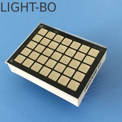 kare DOT Matrix LED Ekranı asansör kat numarası göstergesi için süper parlak kırmızı 5 * 7