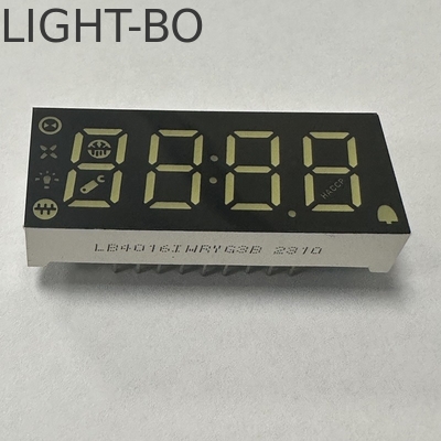 4 basamaklı 7 segmentli LED Ekran Soğutucu Kontrol Paneli için Ortak Katot Çok Renkli