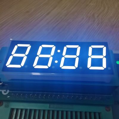 İyi bir fiyat. Ultra Parlak Beyaz 14.2mm 4 Haneli 7 Segment LED Saat Ekranı Dijital Zamanlayıcı için Ortak Katot çevrimiçi