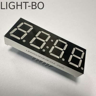 Mavi 4 basamaklı 14.2mm 7 segmentli LED Ekran Sıcaklık Kontrolü için Ortak Anot
