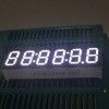 9.2mm Yükseklik ve Dijital Geri Sayım Zamanlayıcısı İçin Ortak Katotlu 6 Haneli 7 Segment LED Ekran