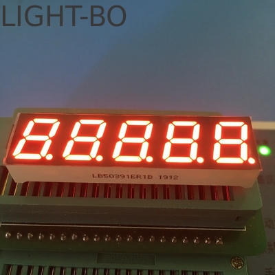 İyi bir fiyat. Dijital frekans dönüştürücü için 7 segmentli LED ekran 0.39 inç 5 basamaklı Common Cathode Super Bright Red çevrimiçi