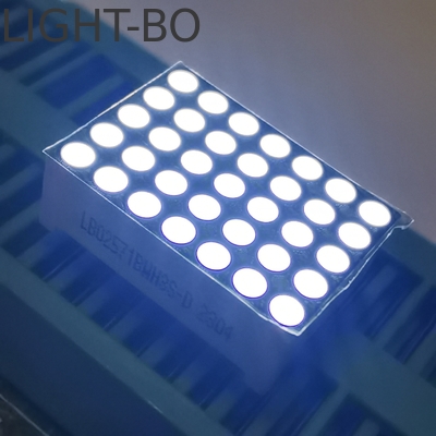 Ultra Parlak Beyaz 0.7 inç 1.9mm 5 X 7 DOT Matrix LED Ekranı