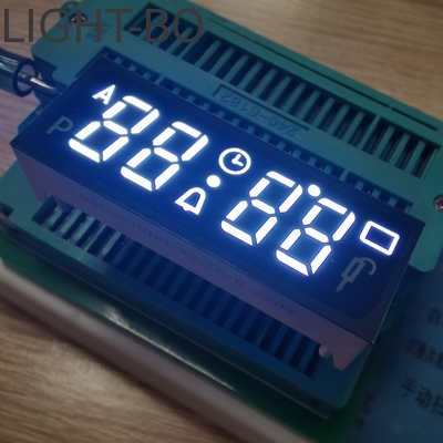 Ultra Beyaz 7 Segment Ortak Katot LED Ekranı 4 Rakamlı Dahili Fırın Zamanlayıcı