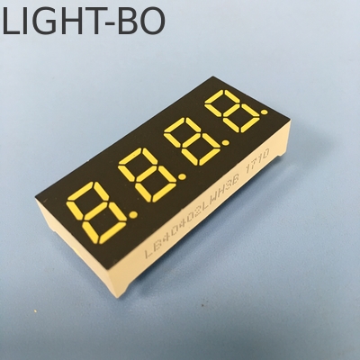 4 basamaklı 0.4 inç 7 segment ultra beyaz LED ekran