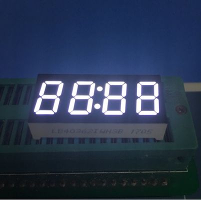 İyi bir fiyat. 0.36 inç Ortak Anot Ultra Parlak Beyaz 4 Haneli 7 Segment LED Saat Ekranı Dijital Zamanlayıcı Kontrolü için çevrimiçi