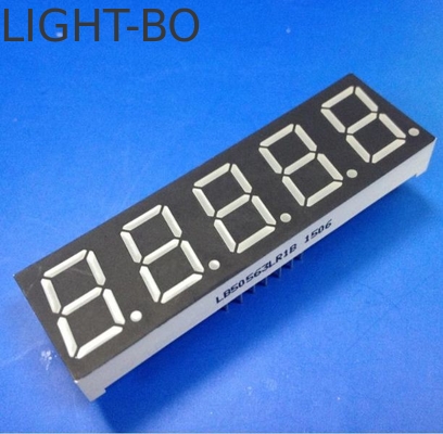 İyi bir fiyat. Genel Anod Süper Parlak Kırmızı 14.2mm 5 Rakamlı 7 Bölümlü LED Ekran çevrimiçi