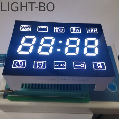 Ultra Parlak Beyaz Mikrodalga 7 Bölümlü LED Ekran 4 Rakamlı Ortak Katot
