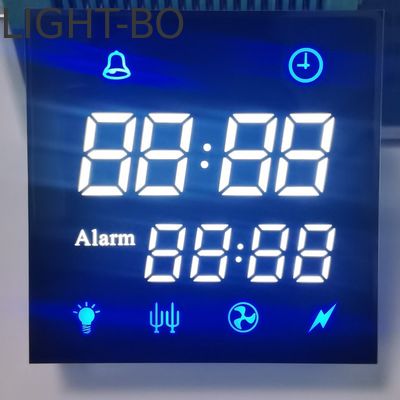 Özel Ultra Beyaz / Mavi 7 Bölümlü LED Ekran Dijital Fırın Zamanlayıcısı için Ortak Katot