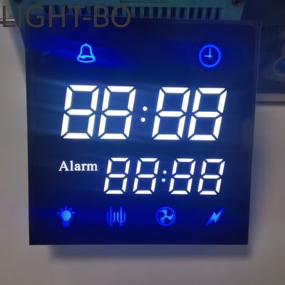 7 Bölümlü LED Ekran Dijital Fırın Zamanlayıcısı için Ortak Anod Ultra Beyaz / Mavi