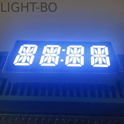 Ultra Parlak Beyaz 4 basamaklı 0.39 inç Common Anode 14 Segment LED Saat Ekranı