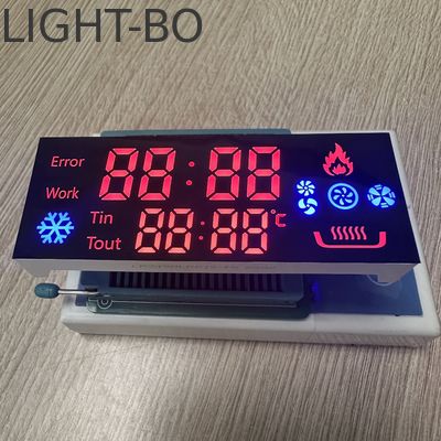 Özel Ultra Kırmızı/Mavi 7 Bölümlü LED Ekranı