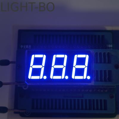 İyi bir fiyat. Ultra Parlak Mavi 7 Bölümlü LED Ekran 3 Rakamlı Ortak Katot çevrimiçi