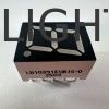 LED Ekran Ultra parlak Kırmızı Tek basamaklı 0.39 inç 7 Uygulama paneli için segment