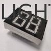 LED Ekran Ortak Anod Ultra parlak Kırmızı 20mm Beyaz 2 basamaklı 7 Bölüm