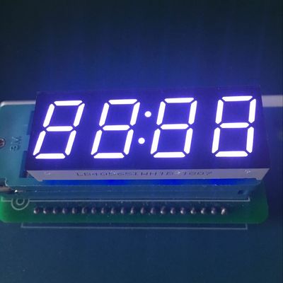 İyi bir fiyat. Fırın Zamanlayıcıları ve Cihaz Panelleri için Ultra Parlak Beyaz 0.56 İnç LED Saat Ekranı Ortak Anot çevrimiçi