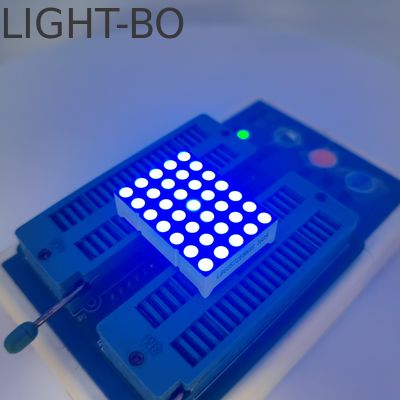 Dijital Zaman Bölgesi Saati Göstericisi için 3mm DOT Matrix LED Ekranı 5 X 7