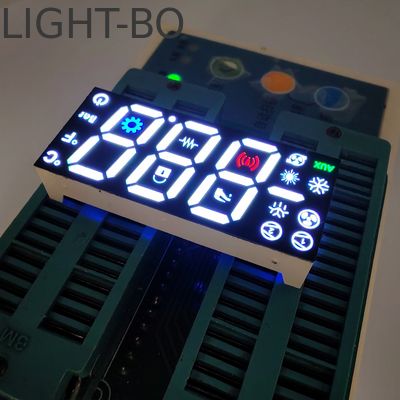 Buzdolabı Kontrol Cihazı için 3 Haneli 17mm 7 Segment LED Ekran Ortak Katot