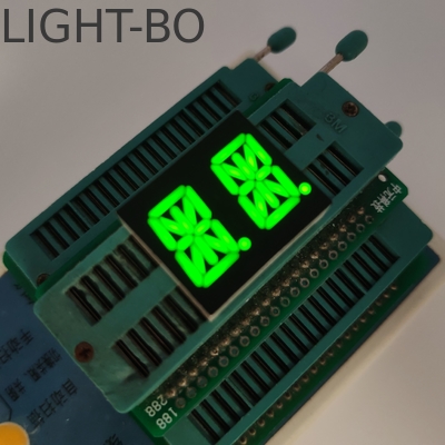Ortak Katotlu Alfanümerik LED Ekran 2 Hane 13.8mm 14 Segment