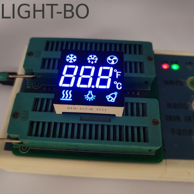 Özel Common Anode 3 basamaklı 7 segmentli LED ekran buzdolabı kontrolörü