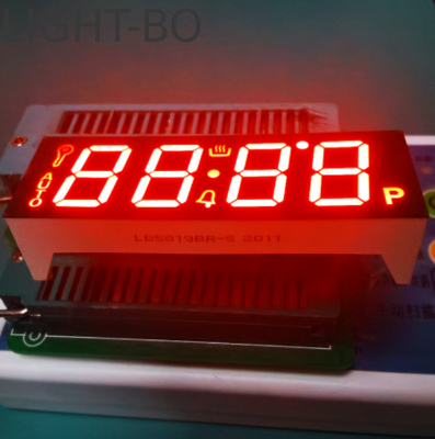 Ultra Kırmızı 4 Dijit 7 Segment LED Ekran Ortak Anot Fırın Zamanlayıcı Kontrol Cihazı İçin