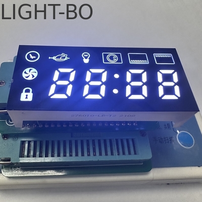İyi bir fiyat. Fırın Zamanlayıcı Kontrolü için Saf Beyaz 7 Segment LED Ekran 4 Dijit Ortak katot çevrimiçi