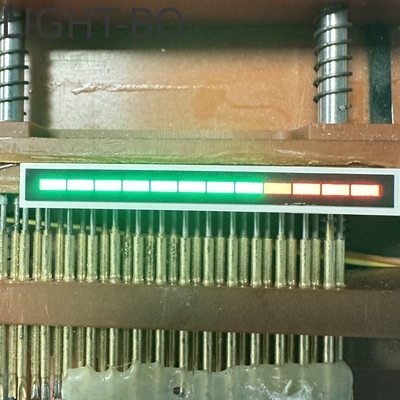 İyi bir fiyat. Ultra Kırmızı/Saf Yeşil 12 Segmentli LED Işık Çubuğu, Gösterge Paneli Göstergesi İçin çevrimiçi