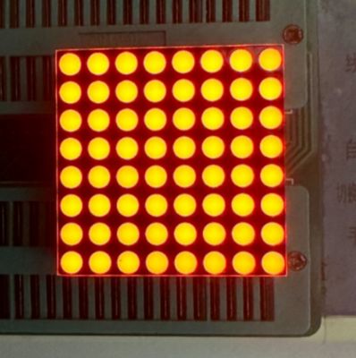 İyi bir fiyat. Yüksek Işık Yoğunluğu ve Asansör Göstericileri için Uzun Yaşam Süresi ile 3mm Beyaz Emitte Dots 8x8 LED Ekranı çevrimiçi